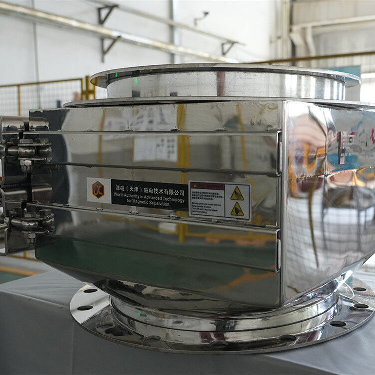 হাই-গ্র্যাডিয়েন্ট স্ব-পরিষ্কার স্থায়ী চৌম্বকীয় বিভাজক ধ্রুব ড্রাইভ সহ অবিচ্ছিন্ন লোহা অপসারণের জন্য