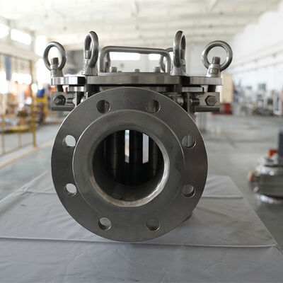 বন্ধ সিস্টেমের জন্য ভাল সিলিং সহ কমপ্যাক্ট উচ্চ দক্ষতা পাইপলাইন টাইপ লোহা অপসারণকারী