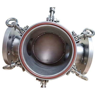 শিল্প ব্যবহারের জন্য পাইপলাইন স্থায়ী চৌম্বকীয় লোহা অপসারণকারী